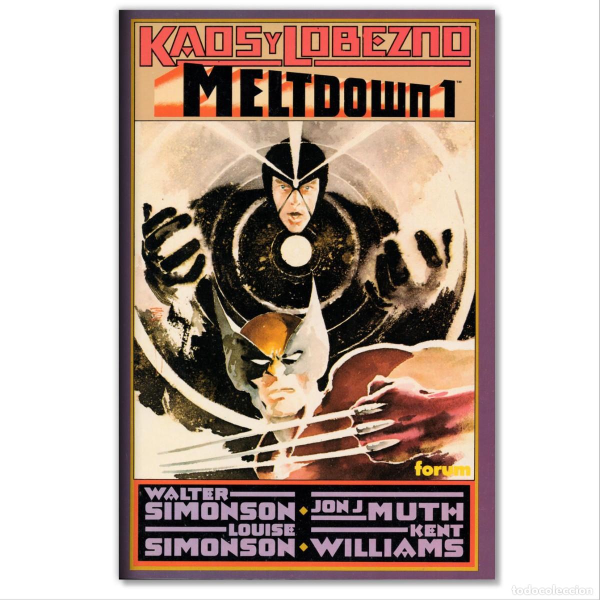 C&oacute;mics: KAOS Y LOBEZNO MELTDOWN 1 - 4 (Obra Completa)