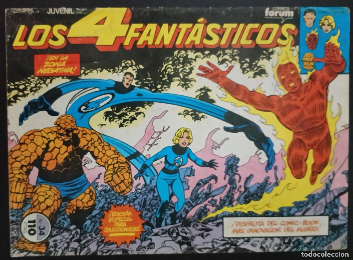 C&oacute;mics: LOS 4 FANT&Aacute;STICOS-FORUM- N&ordm; 34 -PAISAJE URBANO-JOHN BYRNE-1985-CORRECTO-DIF&Iacute;CIL-LEA-VEA-1734