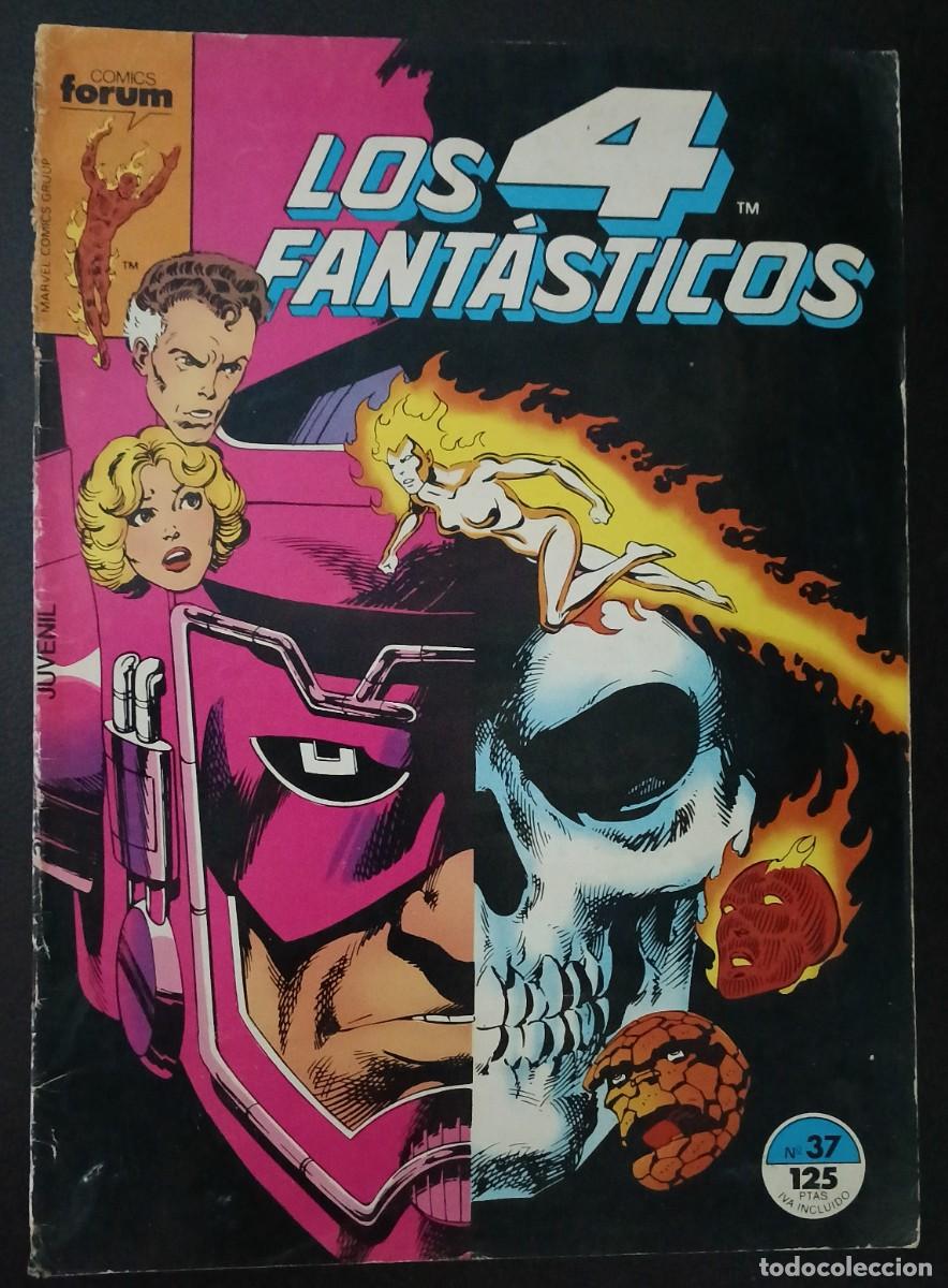 C&oacute;mics: LOS 4 FANT&Aacute;STICOS-FORUM- N&ordm; 37 -JUEGO DE ANIQUILACIONES-J. BYRNE-1986-REGULAR-ESCASO-VEA-1735