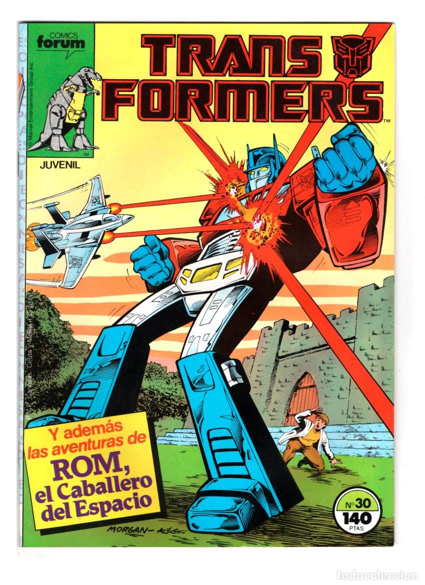 C&oacute;mics: COMICS FORUM GRAPA TRANSFORMERS N&ordm; 30 ROM CABALLERO DEL ESPACIO 1988 MUY BUENO