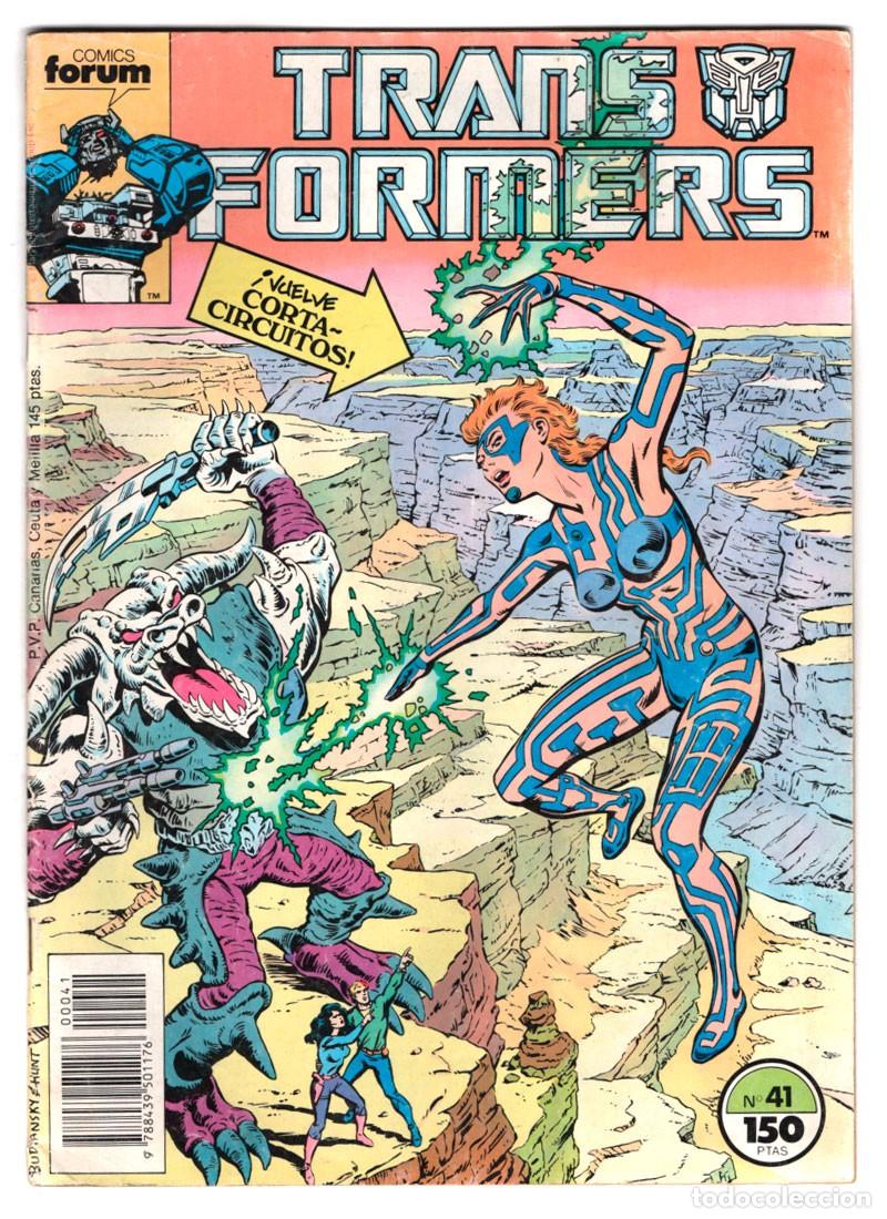 C&oacute;mics: COMICS FORUM GRAPA TRANSFORMERS N&ordm;41 VUELVE CORTACIRCUITOS 1988