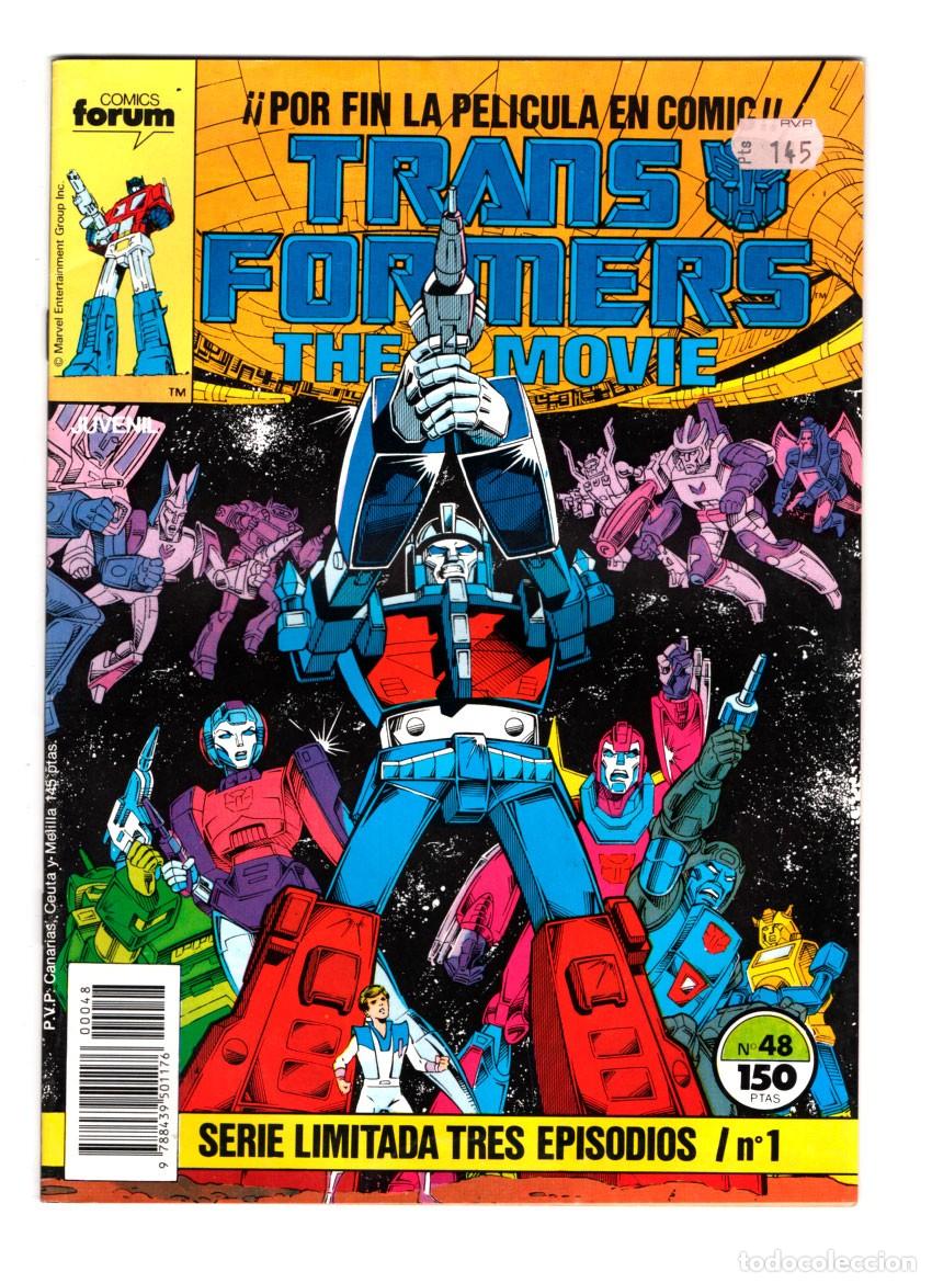C&oacute;mics: COMICS FORUM GRAPA TRANSFORMERS N&ordm;48 THE MOVIE-SERIE LIMITADA 1 DE 3- 1989