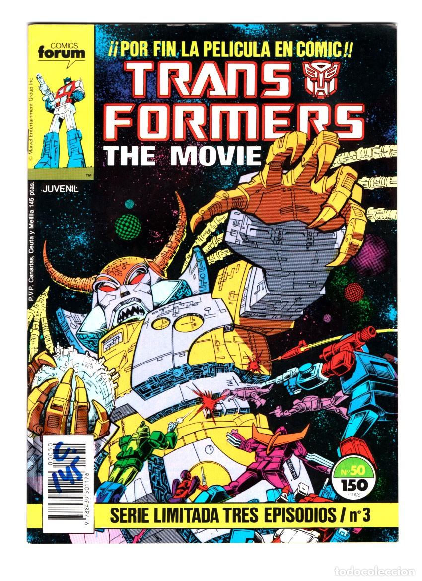 C&oacute;mics: COMICS FORUM GRAPA TRANSFORMERS N&ordm; 50 THE MOVIE-SERIE LIMITADA 3 DE 3- 1989