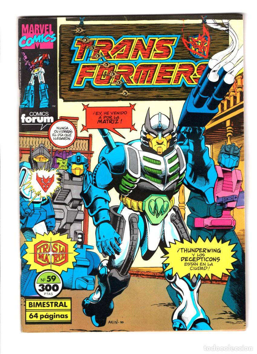 C&oacute;mics: COMICS FORUM GRAPA TRANSFORMERS N&ordm; 59 REYES DE LA FRONTERA SALVAJE BIMESTRAL 64 PAG. 1990