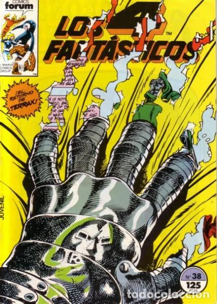 C&oacute;mics: LOS 4 FANT&Aacute;STICOS-FORUM- N&ordm; 38 -INTERLUDIO-J. BYRNE-1986-CORRECTO-ESCASO-LEA-VEA-1736