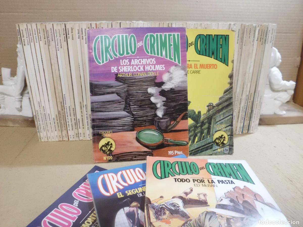 C&oacute;mics: Gran lote, m&aacute;s de 70. Circulo del crimen. Forum. Con el primero y el &uacute;ltimo. (1 y 120)