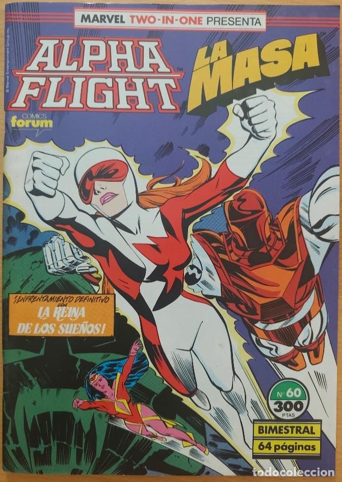 C&oacute;mics: MARVEL TWO IN ONE ALPHA FLIGHT / LA MASA VOL 1, 60. FORUM