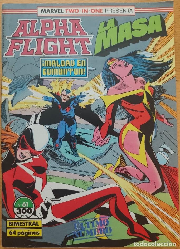 C&oacute;mics: MARVEL TWO IN ONE ALPHA FLIGHT / LA MASA VOL 1, 61 (ULTIMO). FORUM