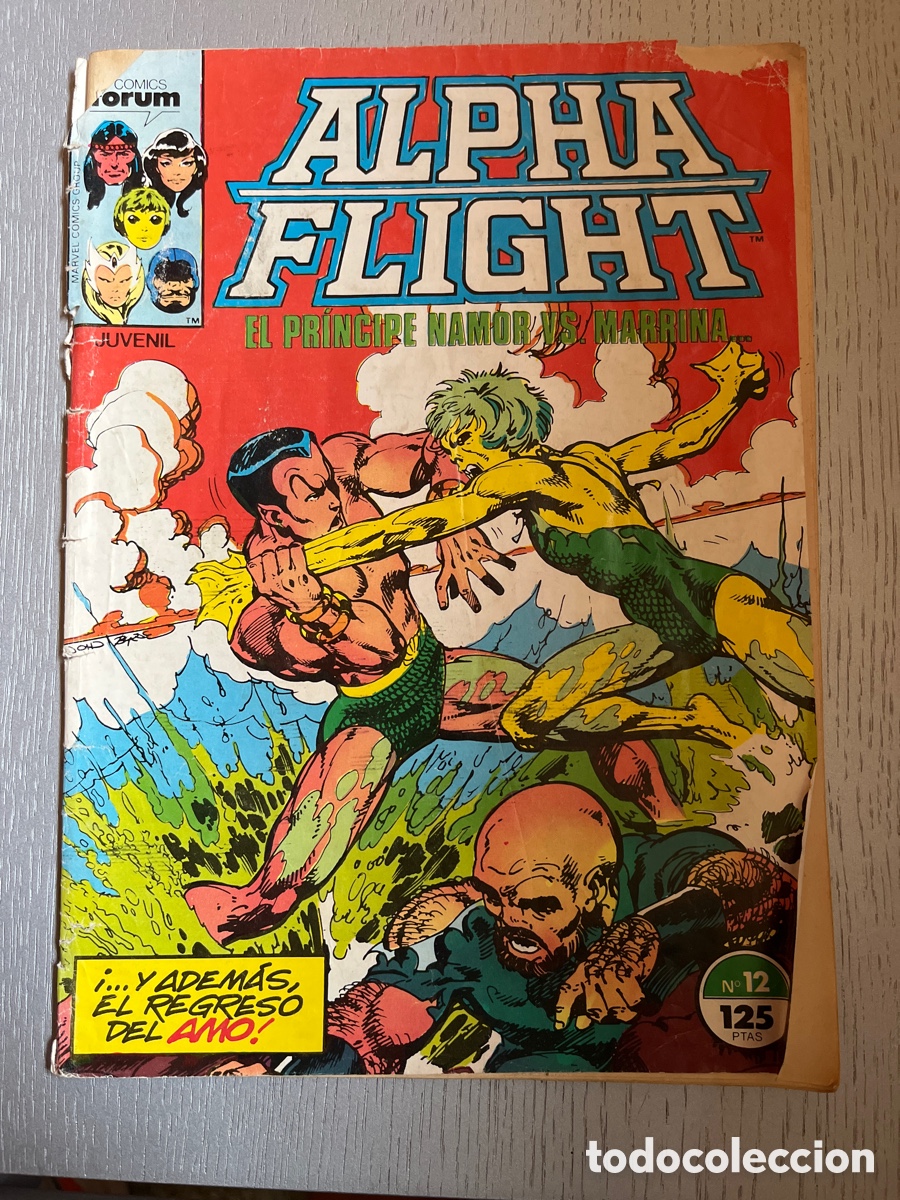 C&oacute;mics: Alpha fight N&deg;12 - estado usado