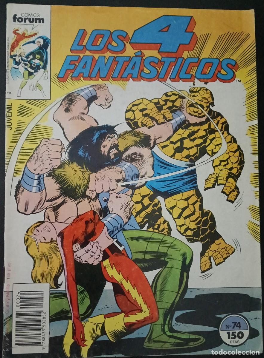 C&oacute;mics: LOS 4 FANT&Aacute;STICOS-FORUM- N&ordm; 74 -ALTERNATIVAS-J. BUSCEMA-1989-BUENO-ESCASO-LEA-VEA-1744