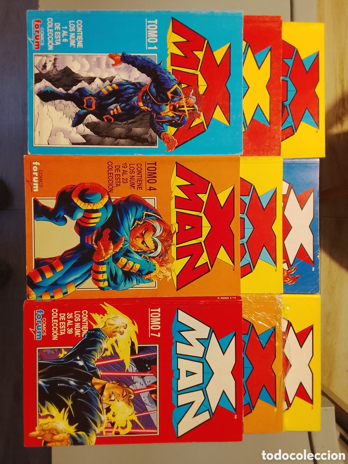 C&oacute;mics: X Man n&ordm; 1 AL 49 . 9 tomos retapados . Forum