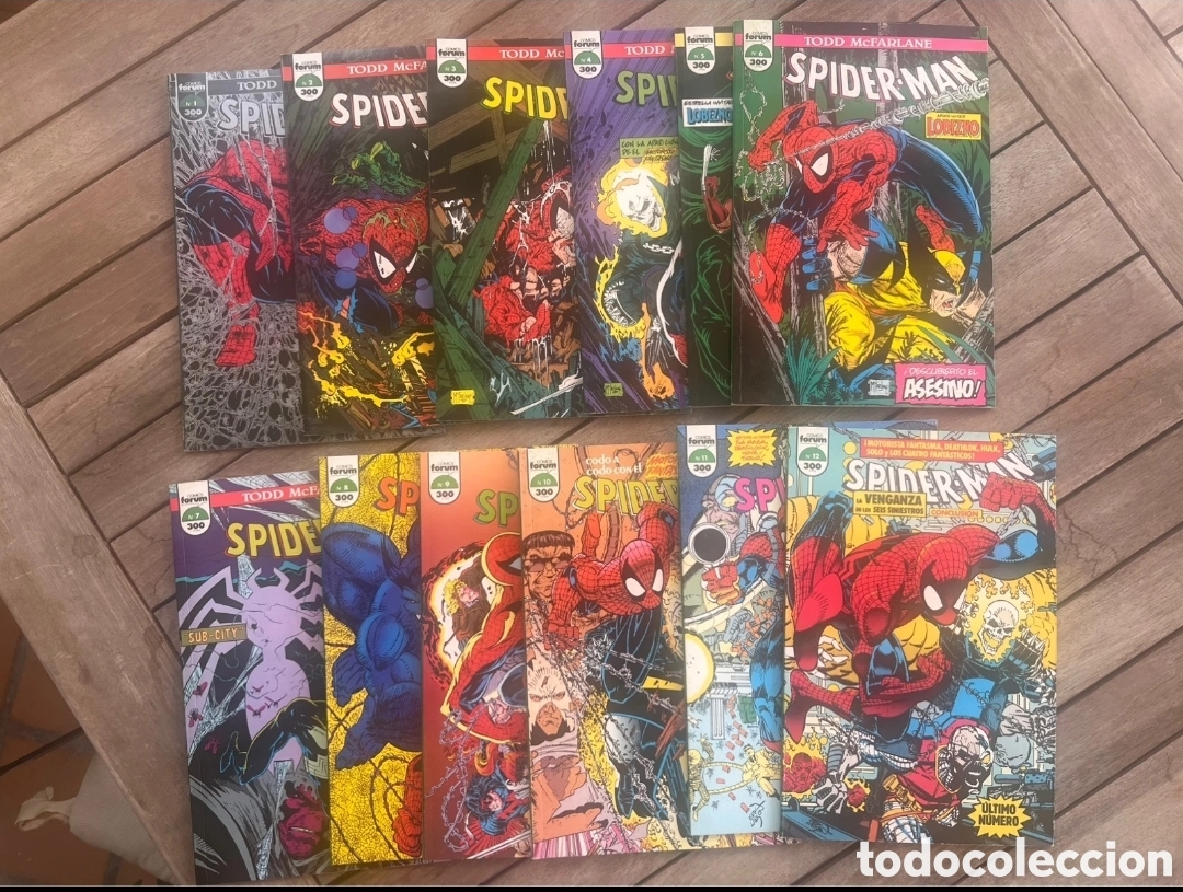 C&oacute;mics: Colecci&oacute;n Spiderman de Todd McFarlane