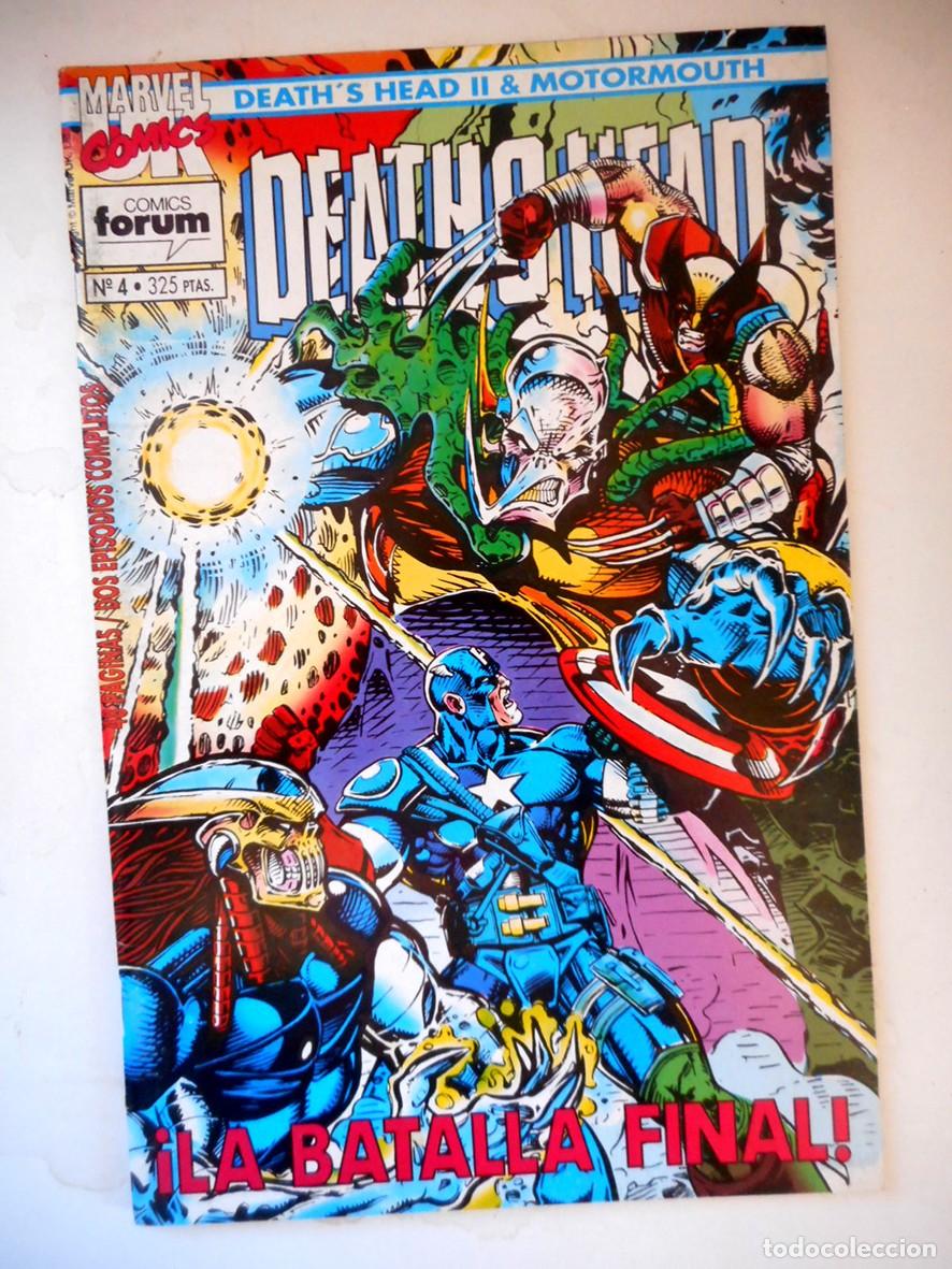 C&oacute;mics: DEATHS HEAD II N&ordm;4 (FORUM-ENERO 1994) DAN ABNETT - GARY FRANK
