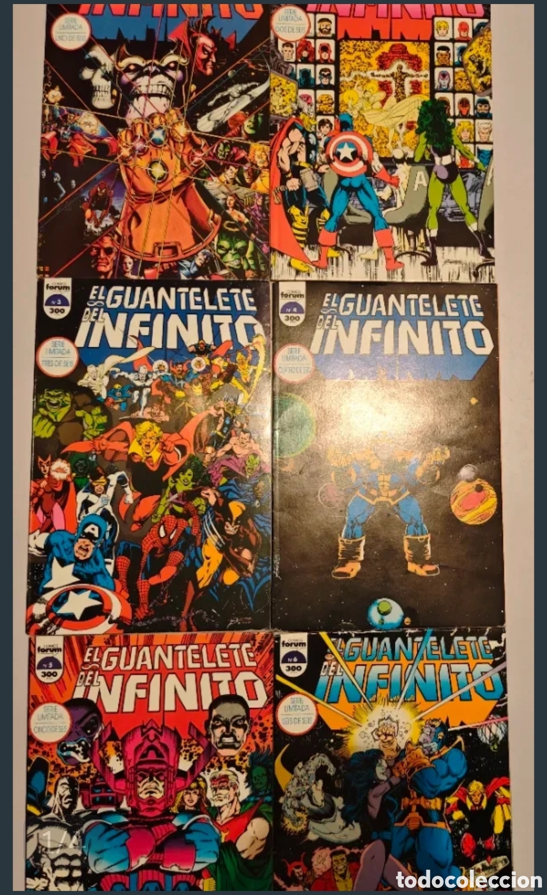 C&oacute;mics: El Guantelete del infinito