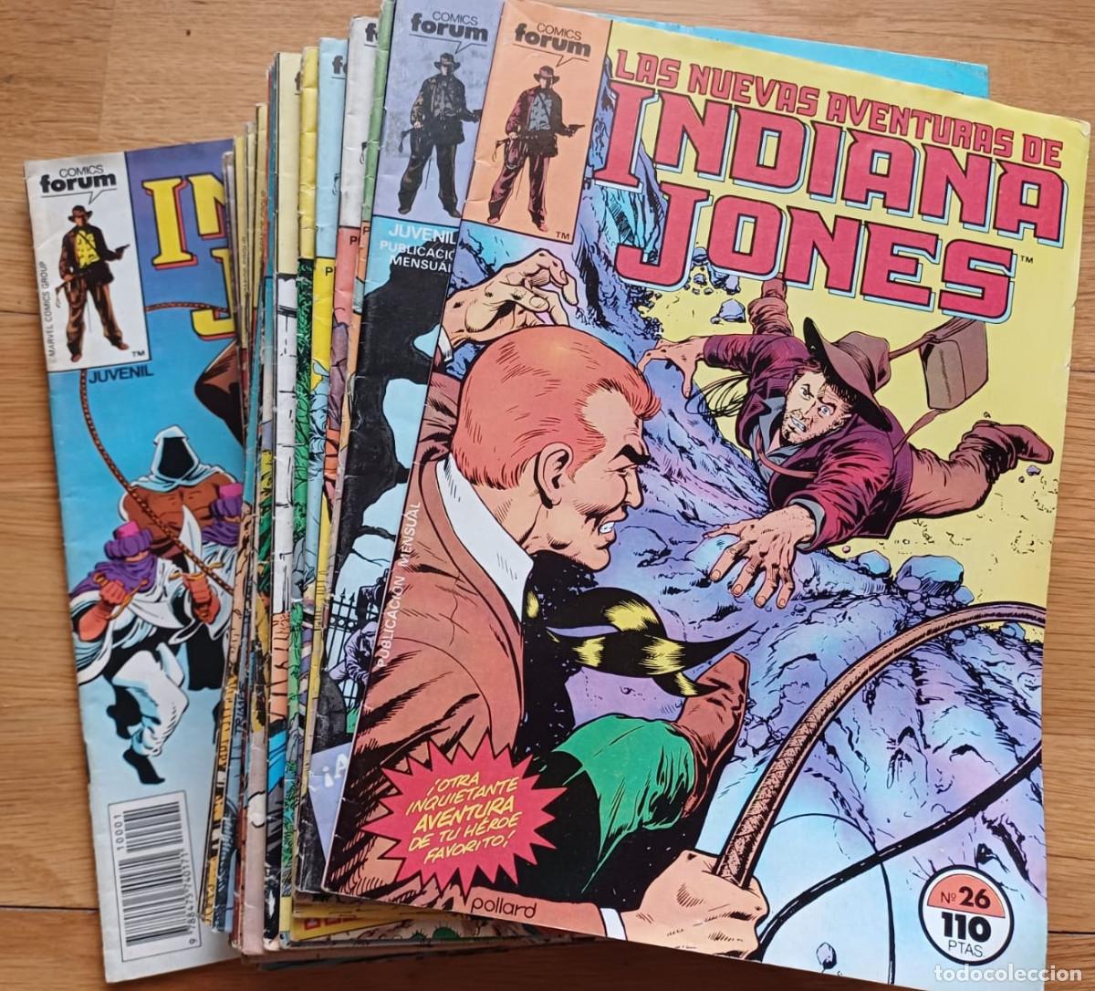 C&oacute;mics: Indiana Jones comics f&oacute;rum casi completa con 3 FIRMADOS Chaykin