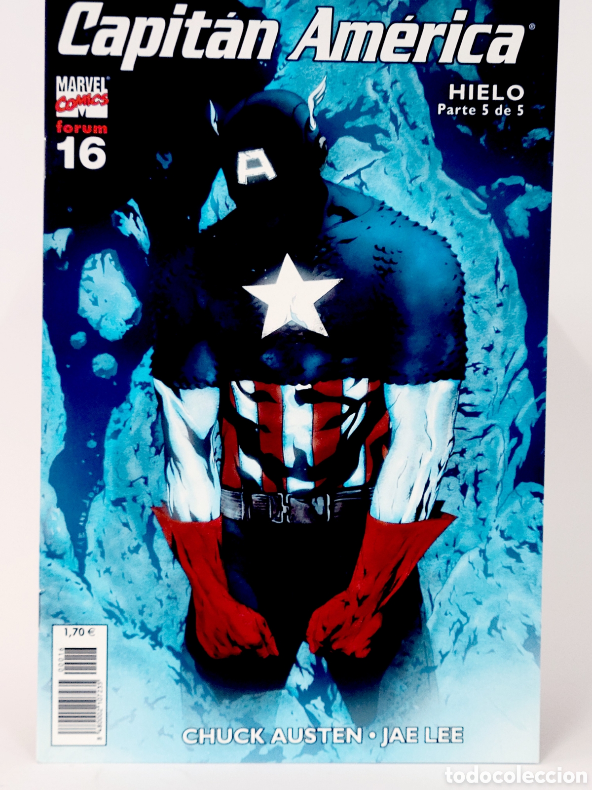 C&oacute;mics: C&Oacute;MIC CAPITAN AM&Eacute;RICA 16 VOL.5 HIELO CHUCK AUSTEN FORUM MARVEL VOLUMEN GRAPA DE KIOSCO