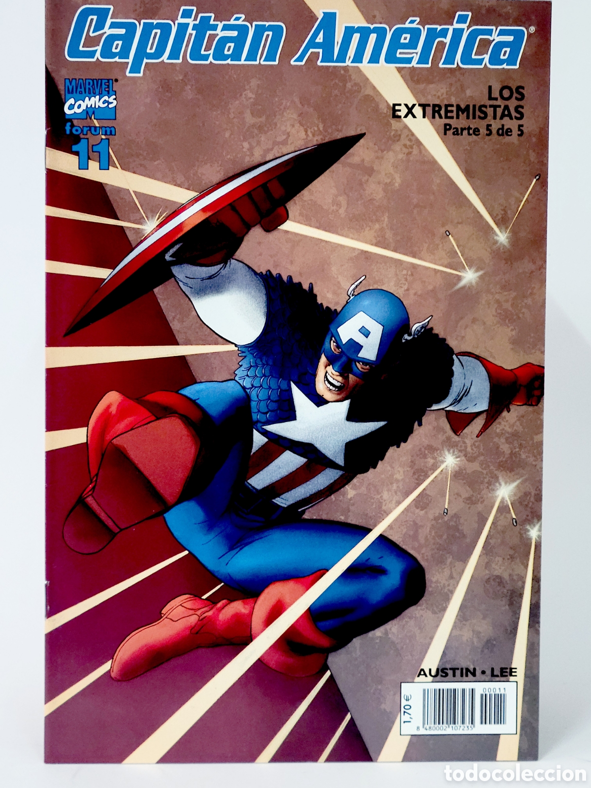 C&oacute;mics: C&Oacute;MIC CAPITAN AM&Eacute;RICA 16 VOL.5 LOS EXTREMISTAS FORUM MARVEL VOLUMEN GRAPA DE KIOSCO