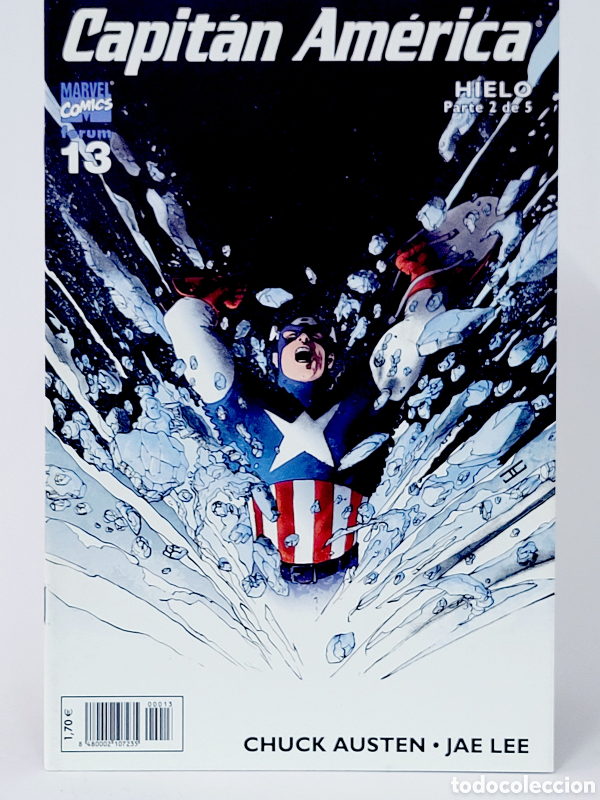 C&oacute;mics: C&Oacute;MIC CAPITAN AM&Eacute;RICA 13 VOL.5 HIELO FORUM MARVEL VOLUMEN GRAPA DE KIOSCO