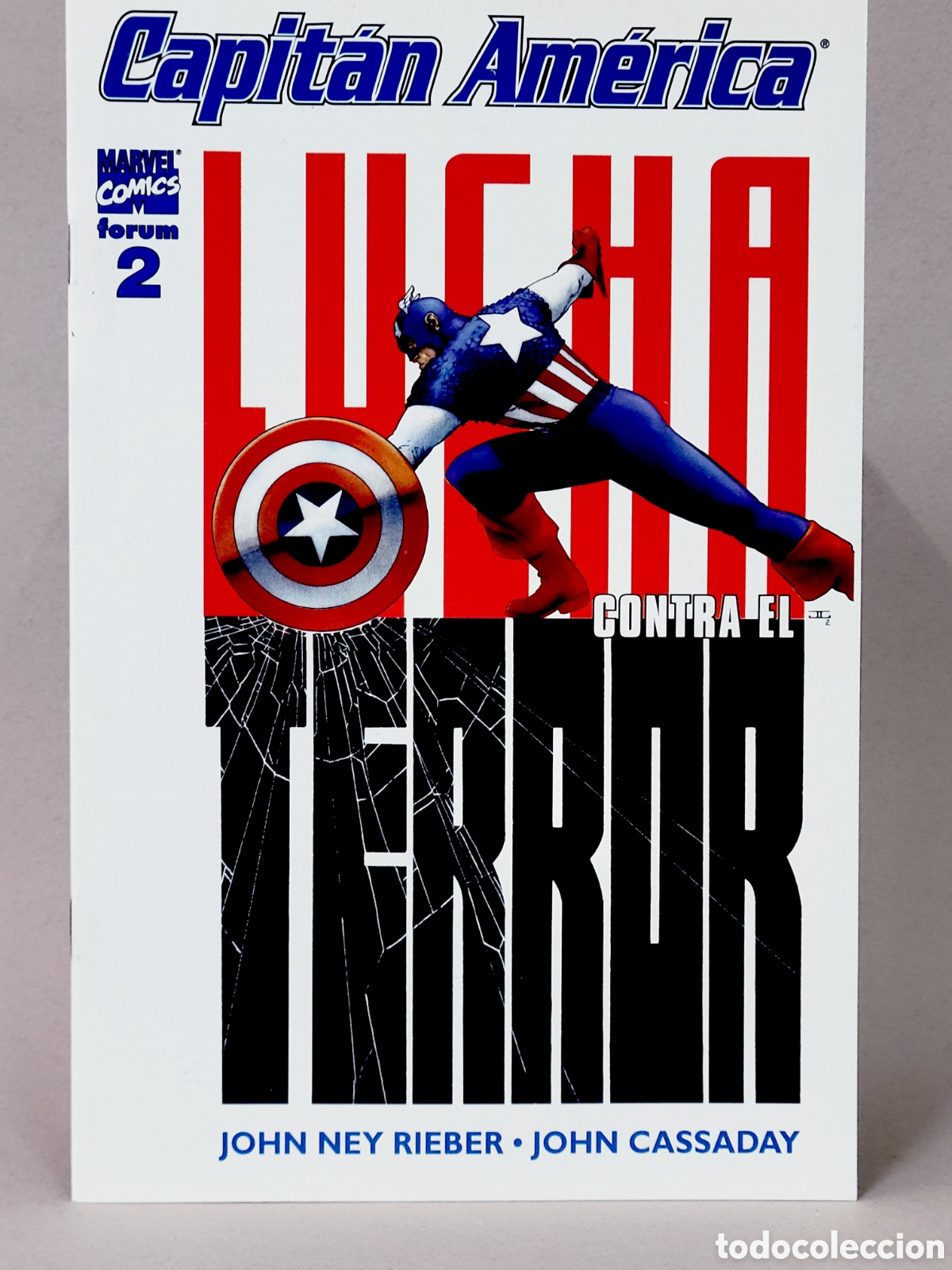 C&oacute;mics: C&Oacute;MIC CAPITAN AM&Eacute;RICA 2 VOL.5 JOHN NEY RIEBER JOHN CASSADAY FORUM MARVEL VOLUMEN GRAPA DE KIOSCO