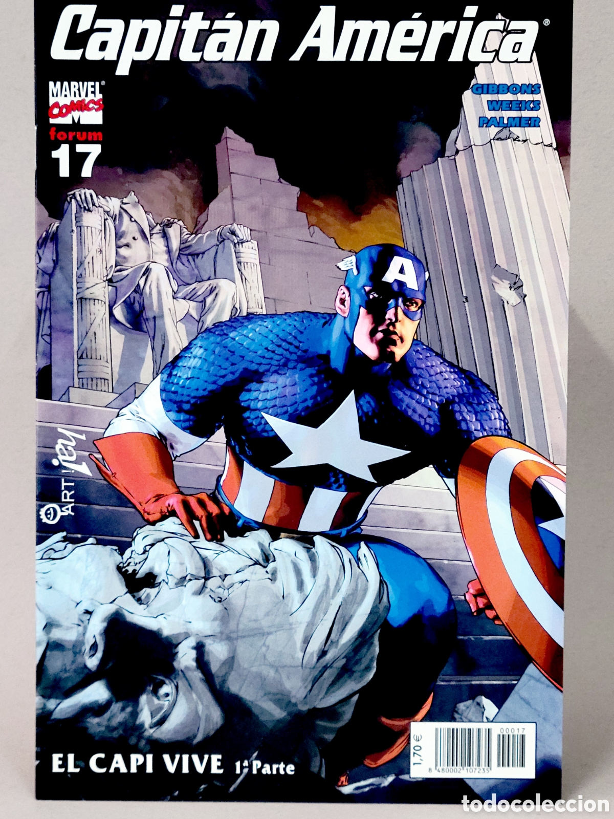 C&oacute;mics: C&Oacute;MIC CAPITAN AM&Eacute;RICA 17 VOL.5 EL CAPI VIVE FORUM MARVEL VOLUMEN GRAPA DE KIOSCO