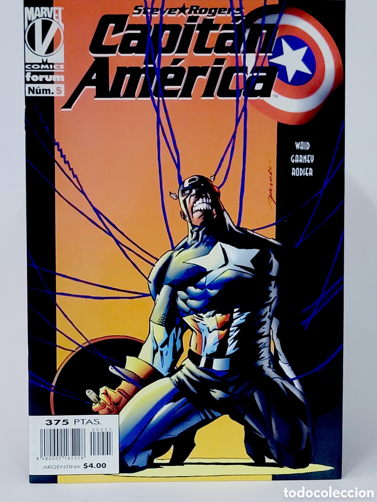 C&oacute;mics: C&Oacute;MIC CAPITAN AM&Eacute;RICA 5 VOL.3 STEVE ROGERS FORUM MARVEL VOLUMEN GRAPA DE KIOSCO