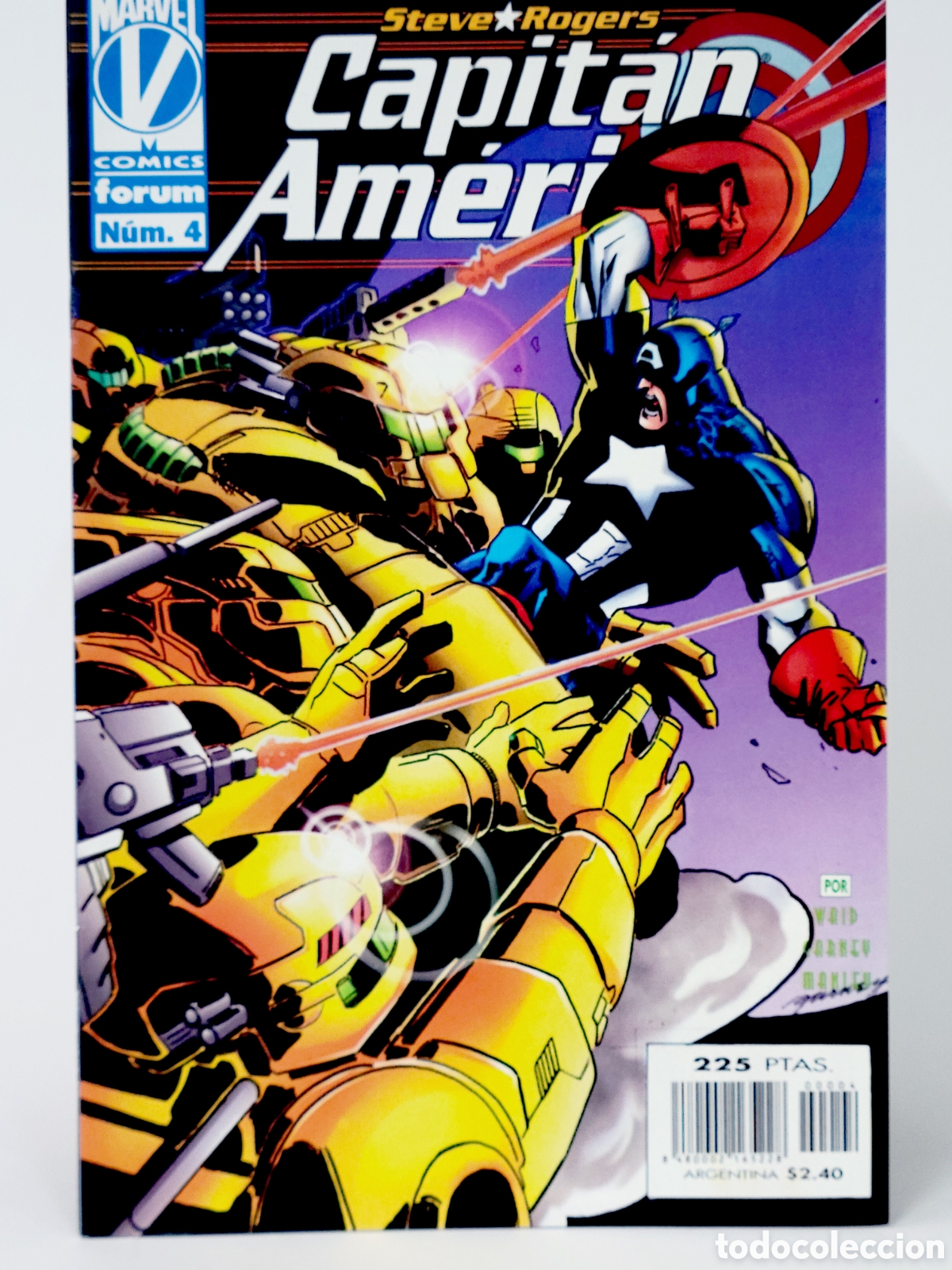 C&oacute;mics: C&Oacute;MIC CAPITAN AM&Eacute;RICA 4 VOL.3 STEVE ROGERS FORUM MARVEL VOLUMEN GRAPA DE KIOSCO