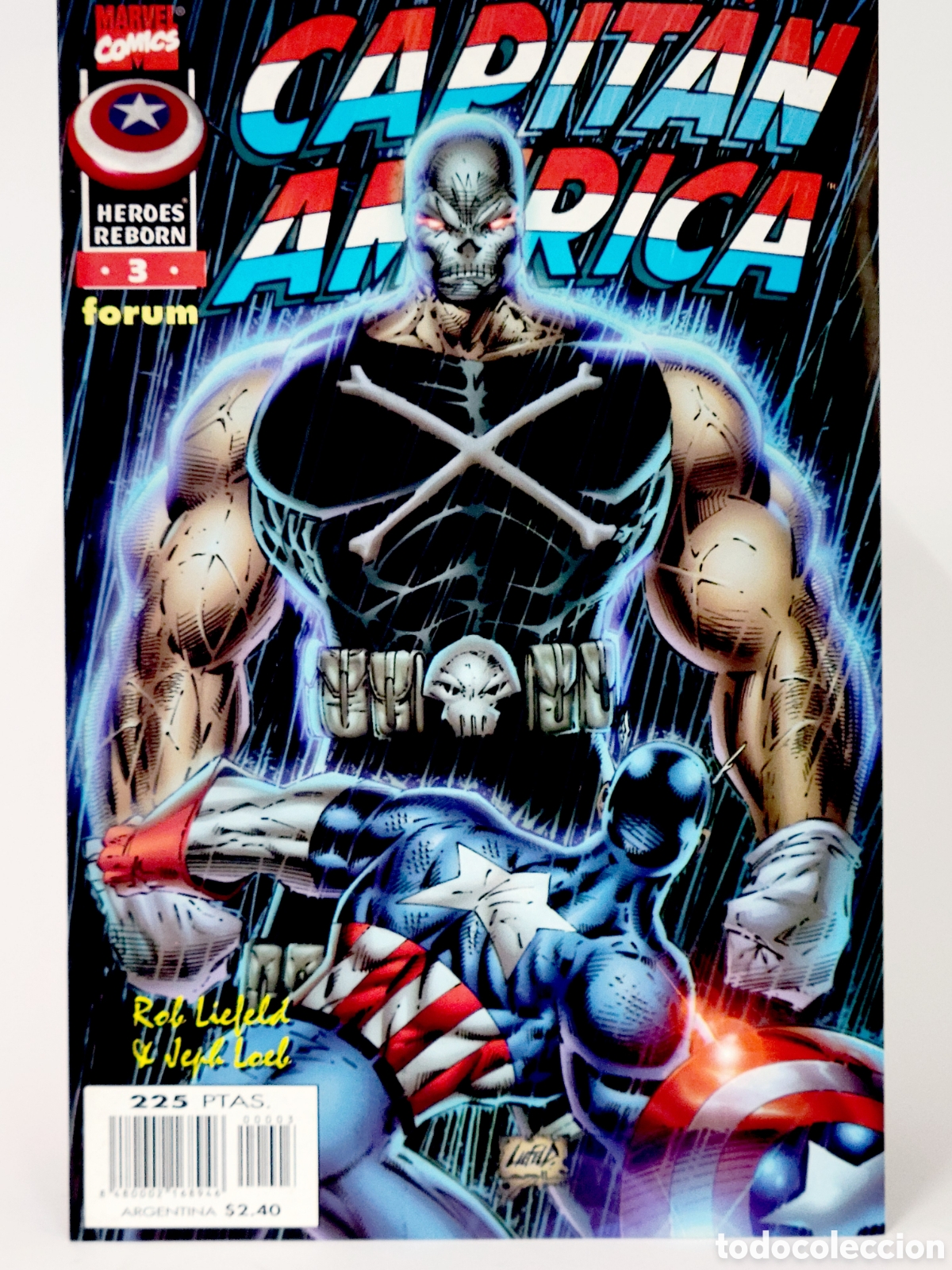 C&oacute;mics: C&Oacute;MIC CAPITAN AM&Eacute;RICA 3 H&Eacute;ROES REBORN FORUM MARVEL GRAPA DE KIOSCO