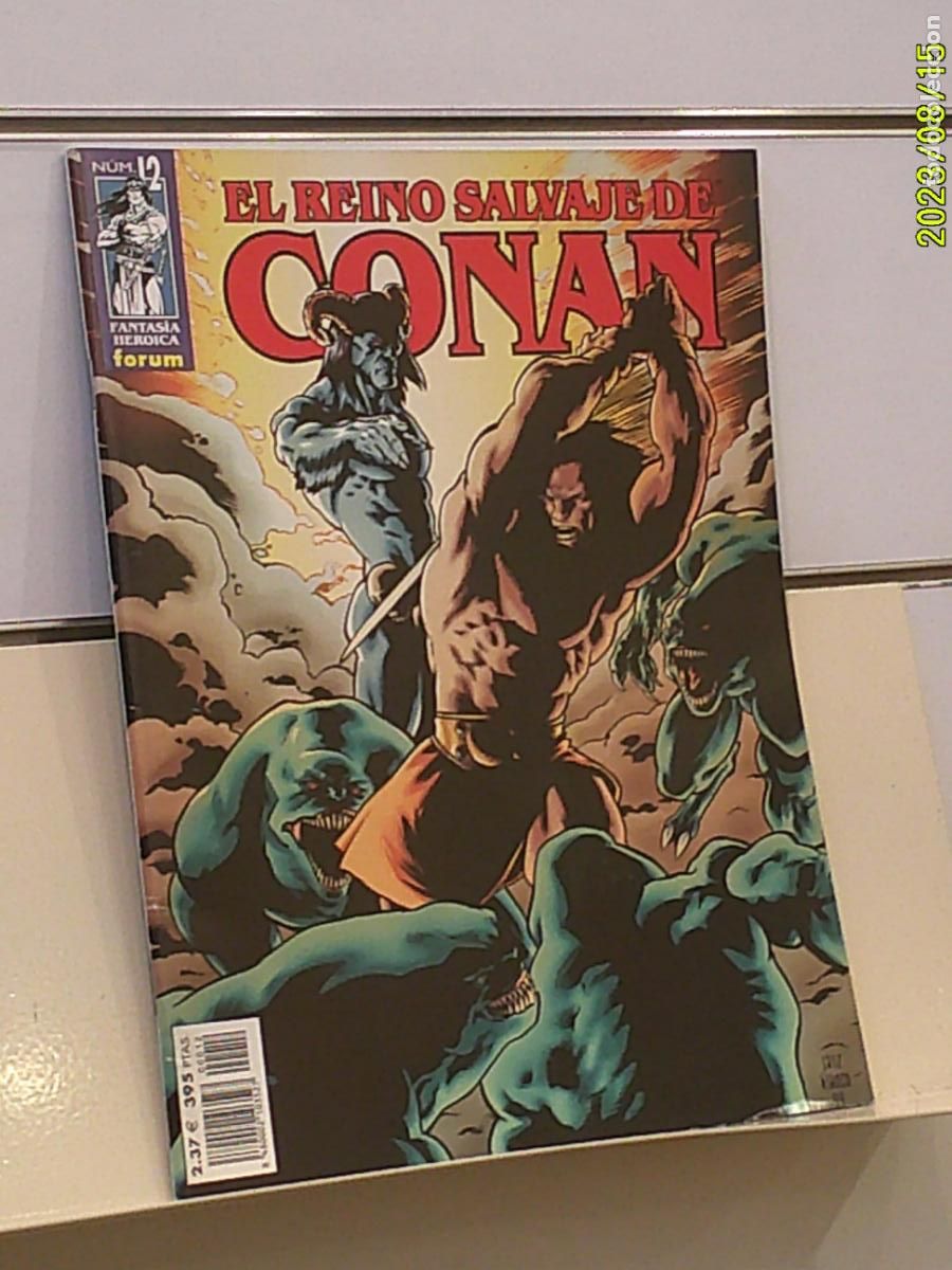 C&oacute;mics: EL REINO SALVAJE DE CONAN N&ordm; 12 - FORUM