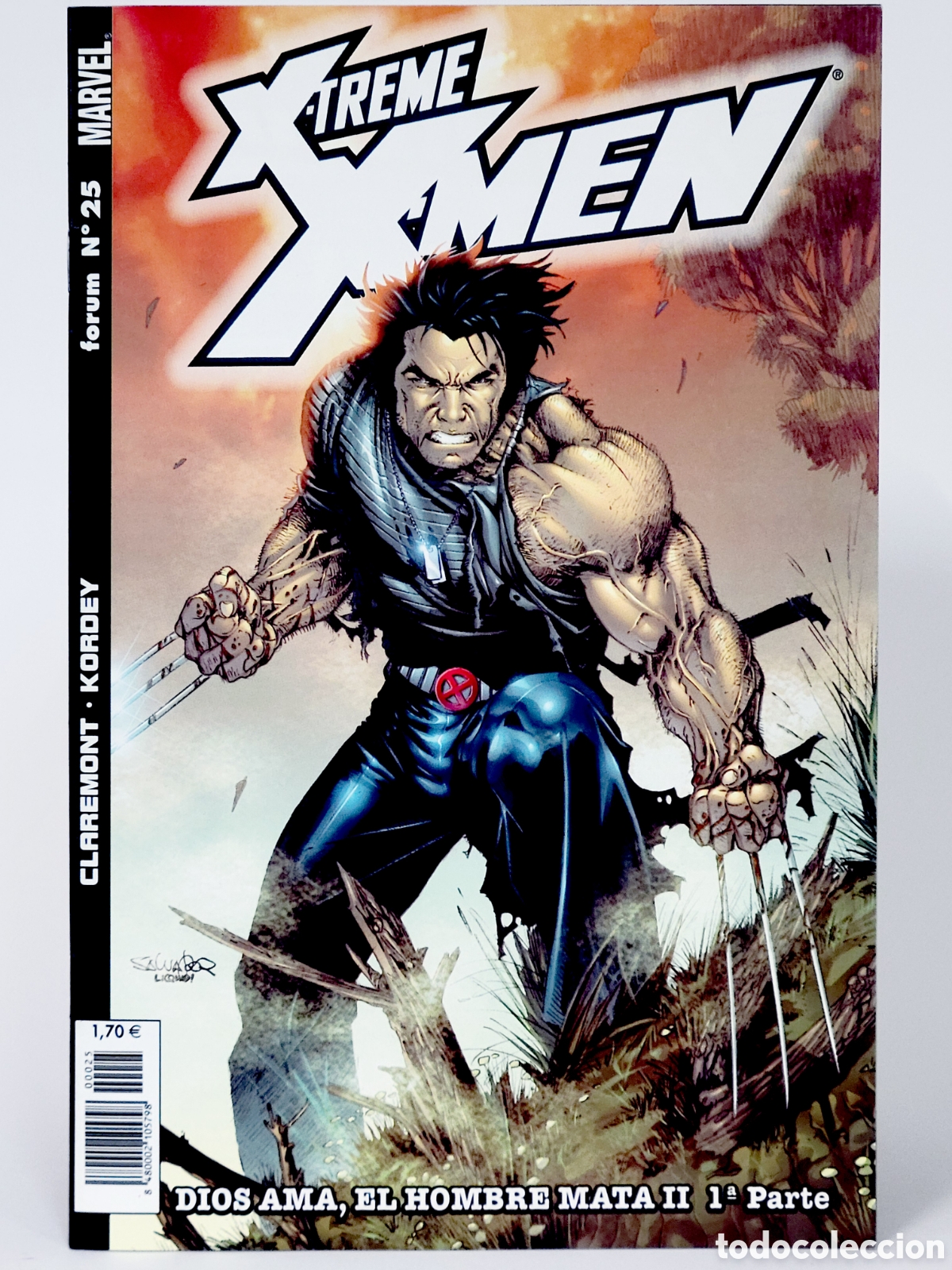 C&oacute;mics: C&Oacute;MIC X-TREME X-MEN 25 FORUM MARVEL GRAPA DE KIOSCO - Foto 1