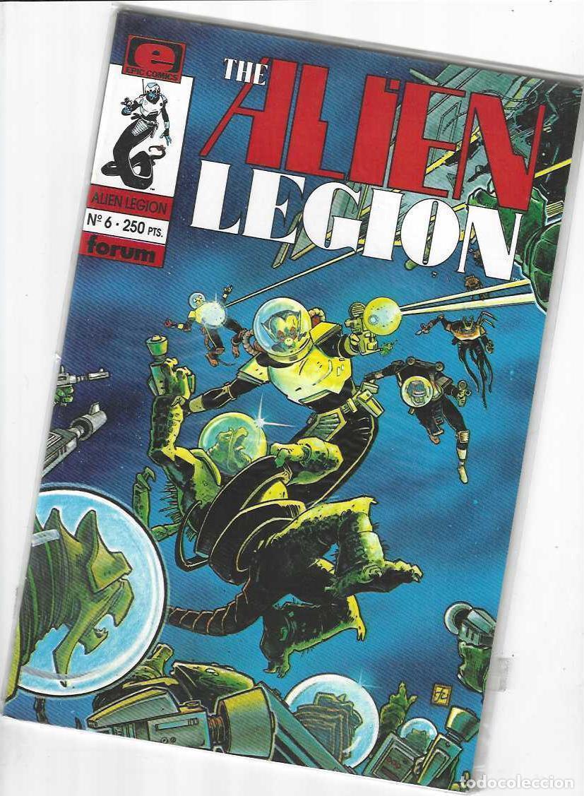 C&oacute;mics: THE ALIEN LEGION N&ordm; 6 - EPIC / FORUM - MUY BUEN ESTADO
