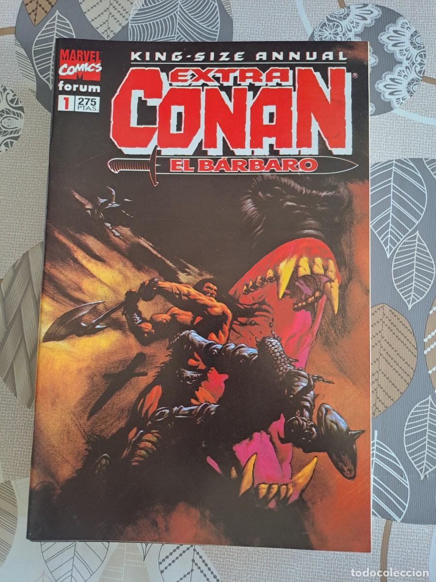 C&oacute;mics: Extra Conan el b&aacute;rbaro completa 11 n&uacute;meros, F&oacute;rum en buen estado Bolsa DA