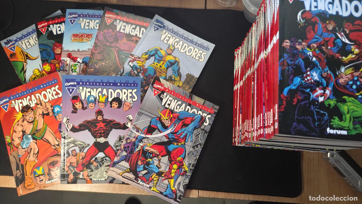 C&oacute;mics: Biblioteca Marvel Excelsior Forum Los Vengadores