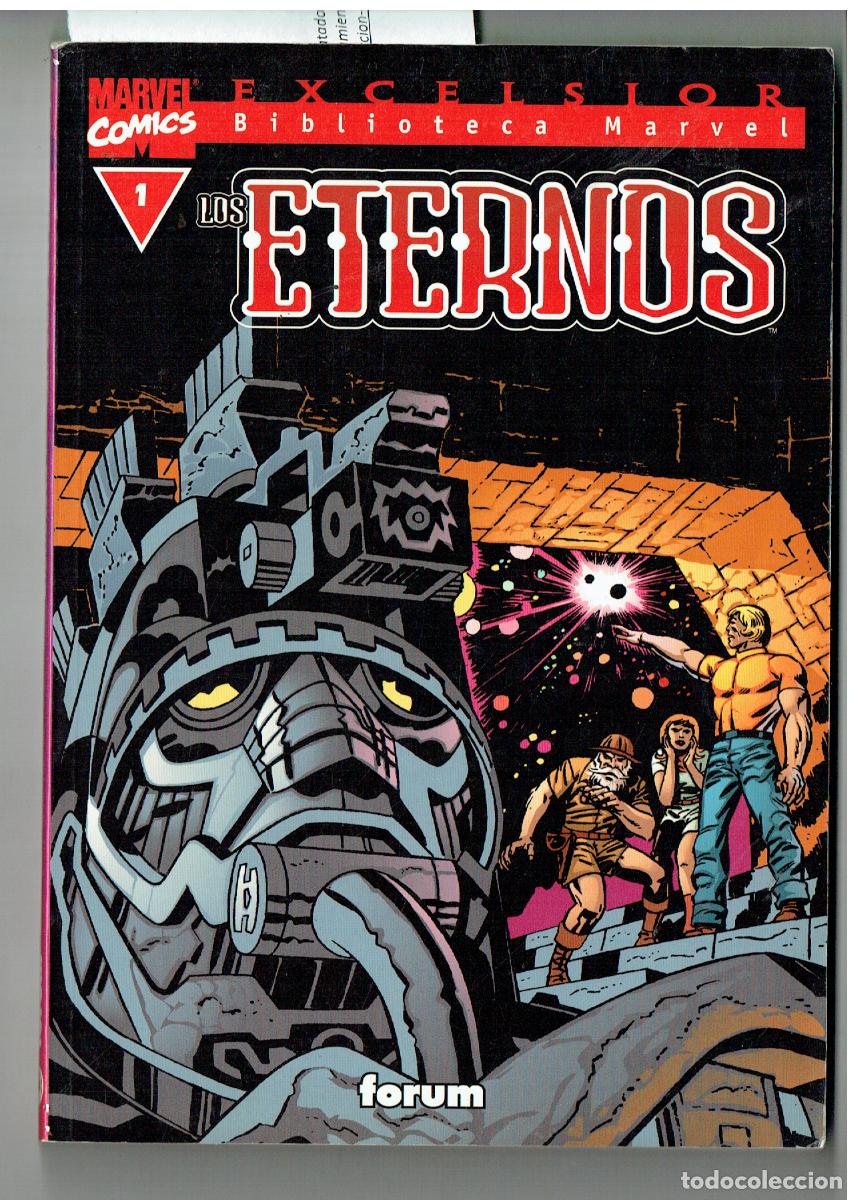 Fumetti: EXCELSIOR BIBLIOTECA MARVEL. N&ordm; 1. LOS ETERNOS. FORUM (B/13 RUM)