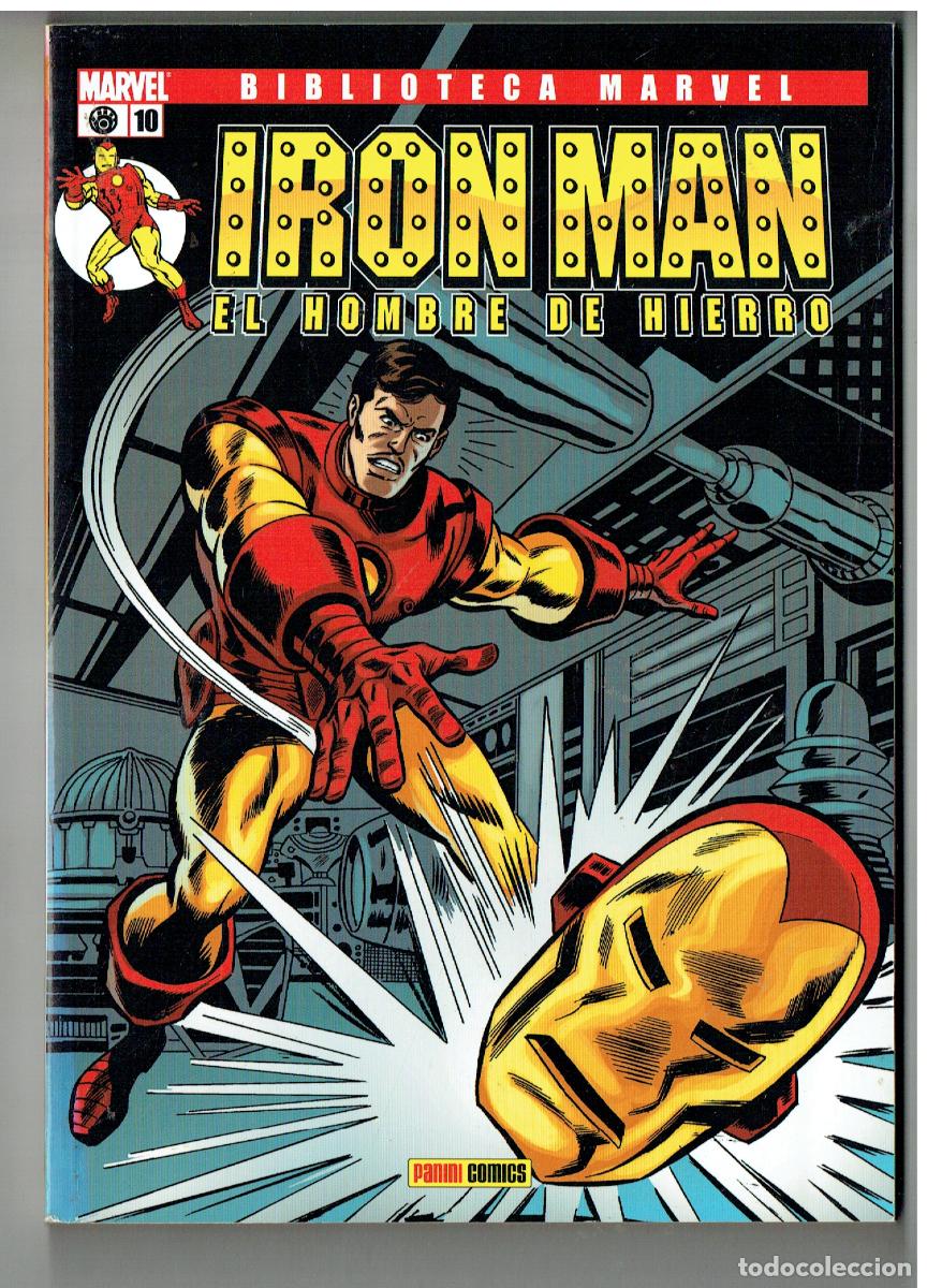 C&oacute;mics: BIBLIOTECA MARVEL. IRON MAN. EL HOMBRE DE HIERRO. N&ordm; 10. PANINI - COMICS.(B/13 RUM)