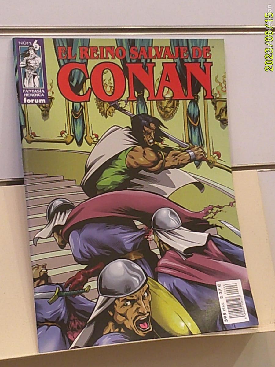 C&oacute;mics: EL REINO SALVAJE DE CONAN N&ordm; 6 - FORUM