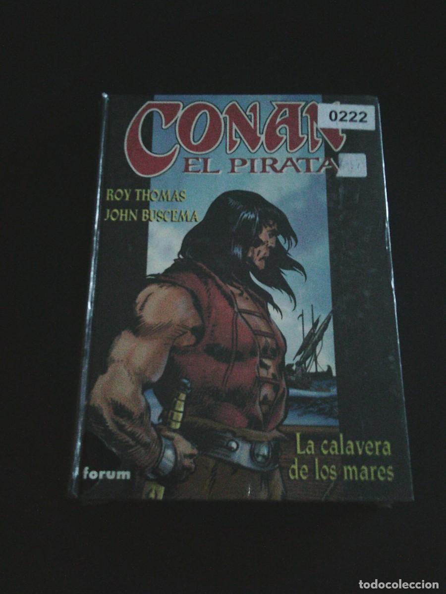 C&oacute;mics: CONAN EL PIRATA - TOMO NUMERO 1 - LA CALAVERA DE LOS MARES - FORUM - MUY BUEN ESTADO - CJ 216