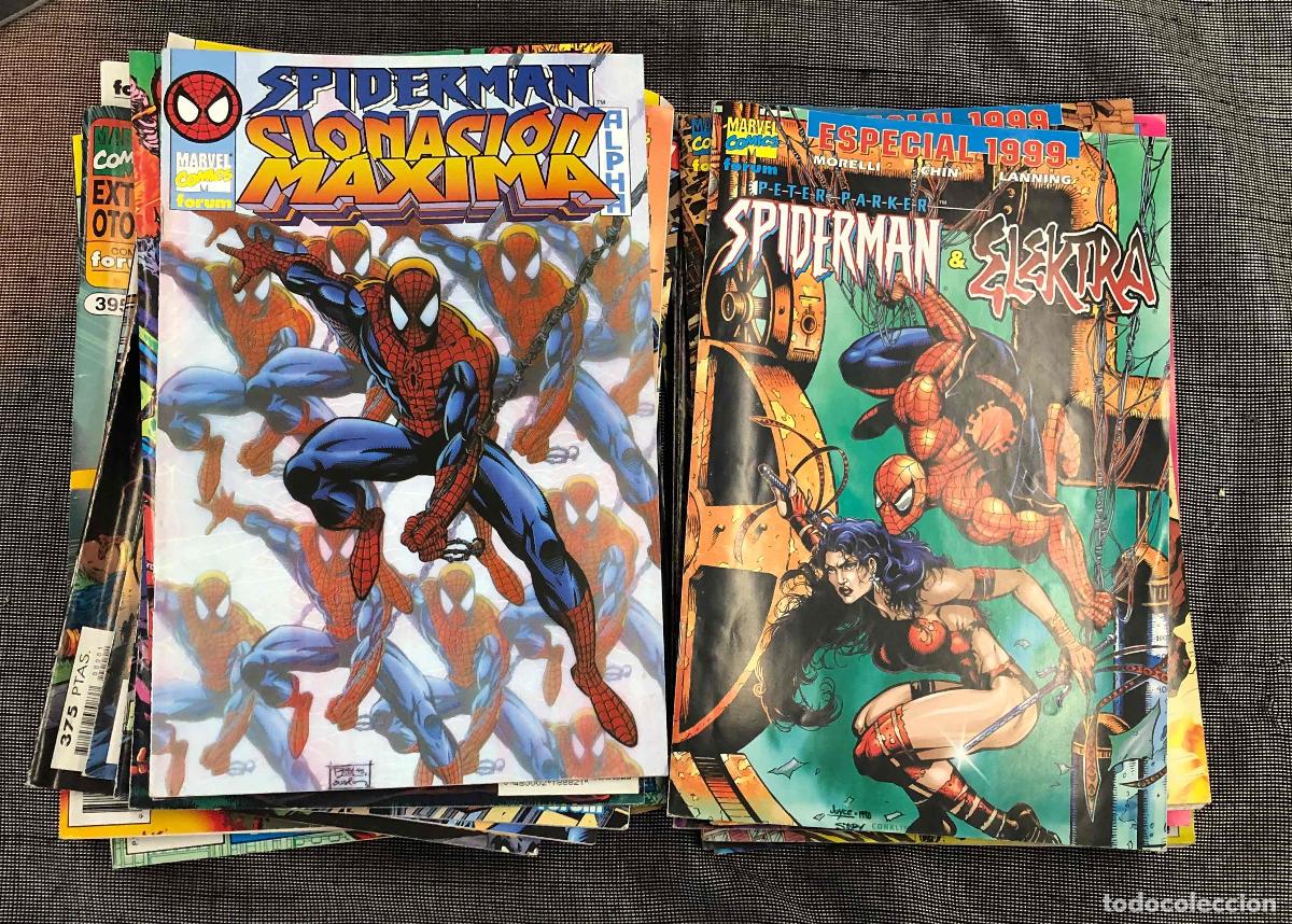 C&oacute;mics: LOTE DE 16 EXTRA-ESPECIALES SPIDERMAN. FORUM PLANETA A&Ntilde;OS 90