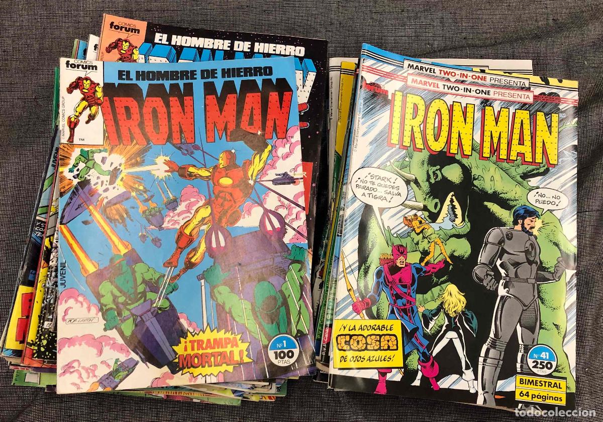 Fumetti: IRON MAN N&ordm; 1 AL 3, 5 AL 7, 9 AL 15, 17, 18, 23 AL 27, 29 AL 31, 33 AL 43, 45 AL 52, 55 AL 58. FORUM
