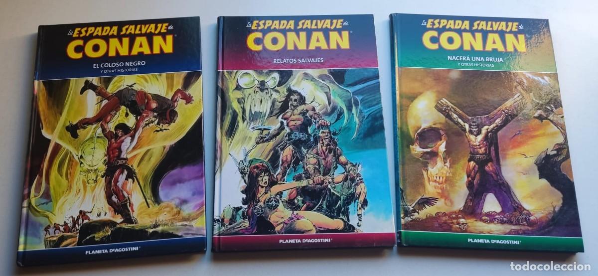 C&oacute;mics: LA ESPADA SALVAJE DE CONAN - Tomos 1, 2 y 3 del coleccionable Planeta DeAgostini - Tapa dura 2015