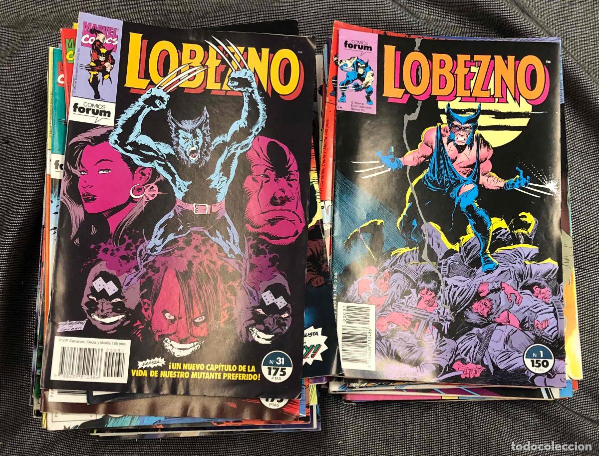 C&oacute;mics: LOBEZNO N&ordm; 1 AL 15, 18 AL 43, 45 AL 49, 52 AL 75 FORUM PLANETA. CASI COMPLETA