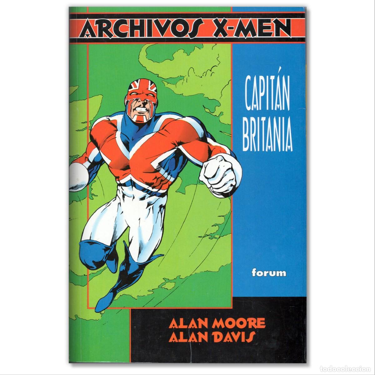 C&oacute;mics: CAPITAN BRITANIA ARCHIVOS X MEN - Foto 1
