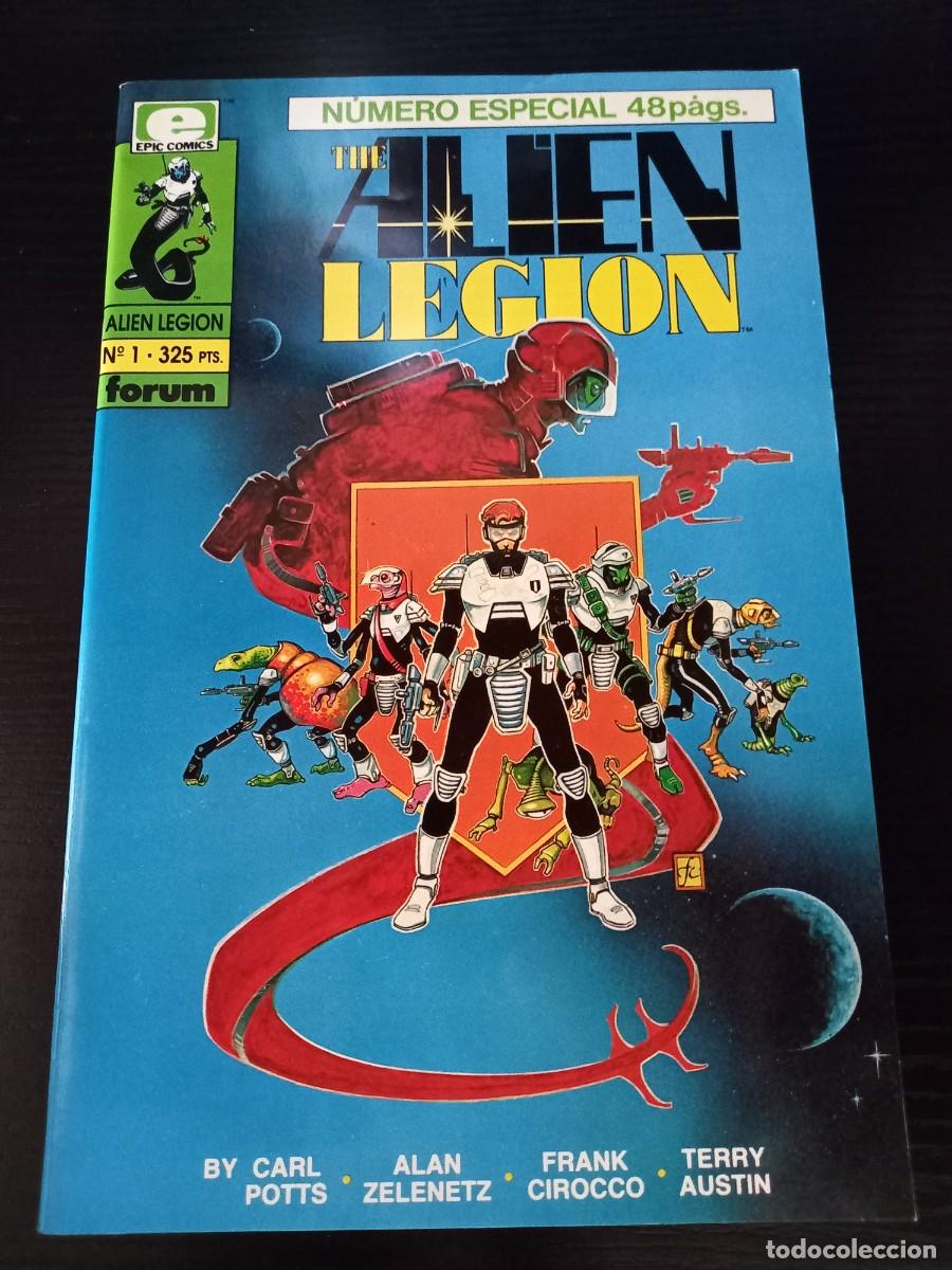 C&oacute;mics: The Alien Legion n&ordm; 1 (Epic Comics)