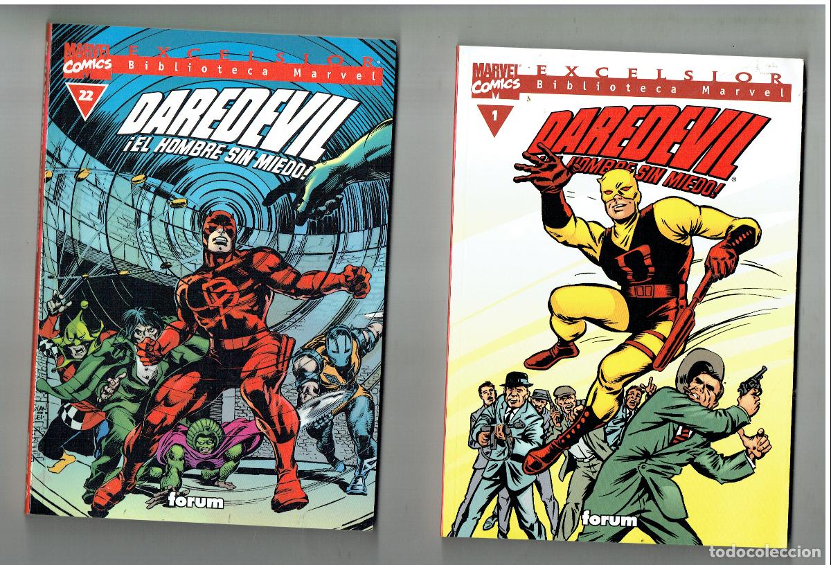 C&oacute;mics: BIBLIOTECA MARVEL. EXCELSIOR. DAREDEVIL &iexcl;EL HOMBRE SIN MIEDO !. &iexcl;&iexcl;COMPLETA!!, 22 TOMOS. (B/29 RUM)