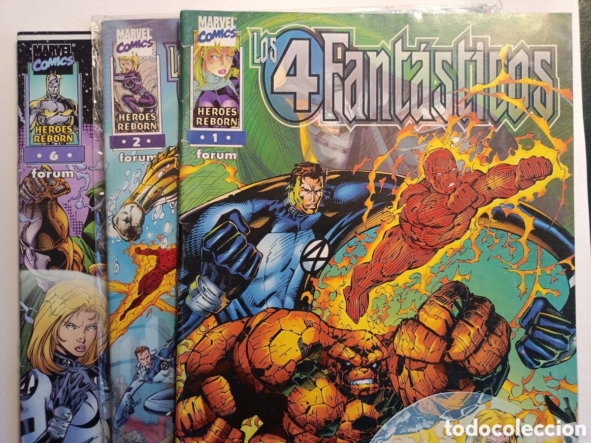 C&oacute;mics: Los 4 Fant&aacute;sticos 1,2,3,6 + What if