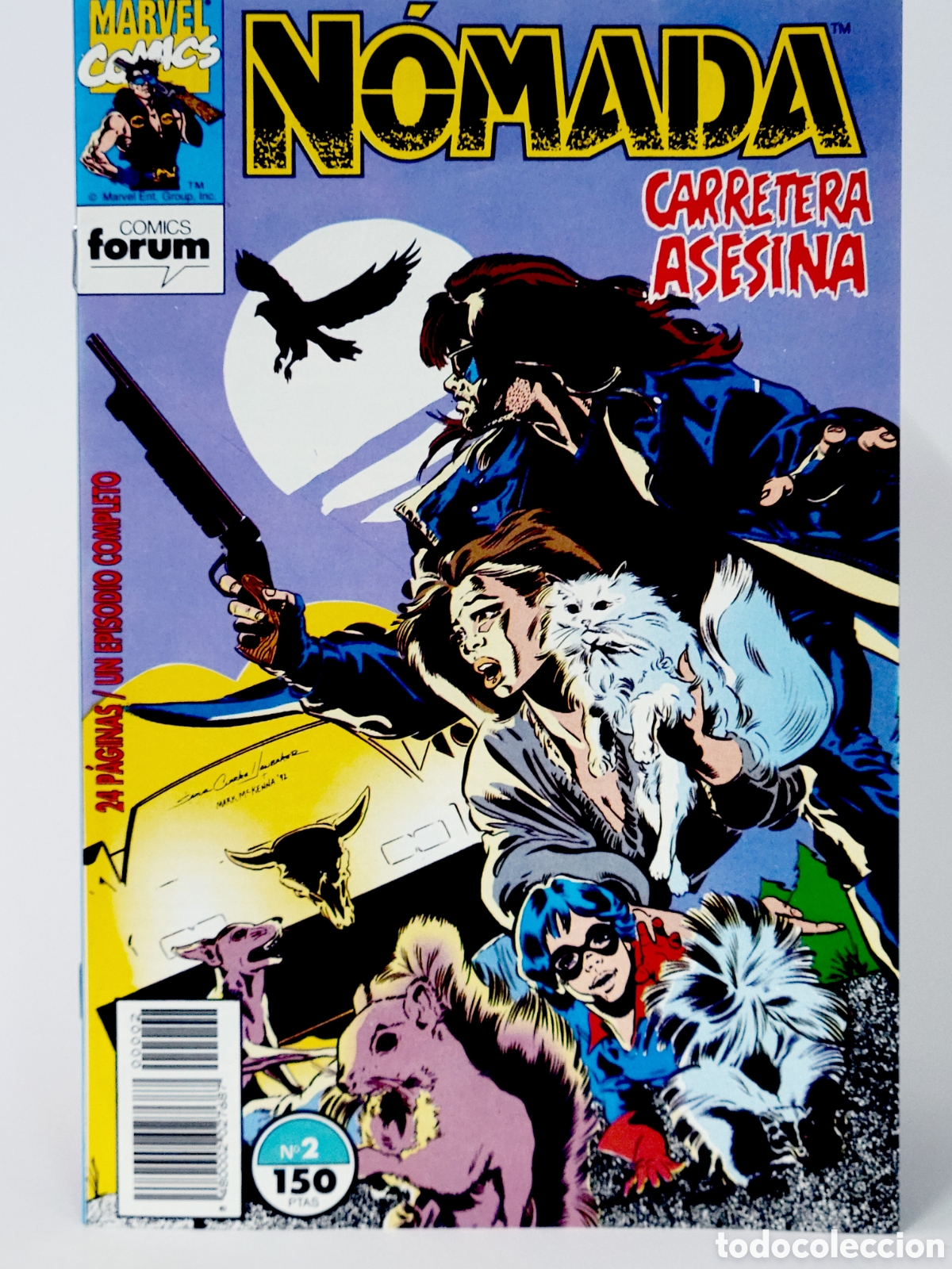 C&oacute;mics: C&Oacute;MIC NOMADA 2 CARRETERA ASESINA FORUM MARVEL GRAPA DE KIOSCO - Foto 2