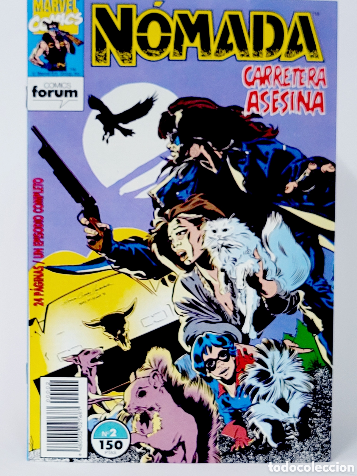 C&oacute;mics: C&Oacute;MIC NOMADA 2 CARRETERA ASESINA FORUM MARVEL GRAPA DE KIOSCO - Foto 3