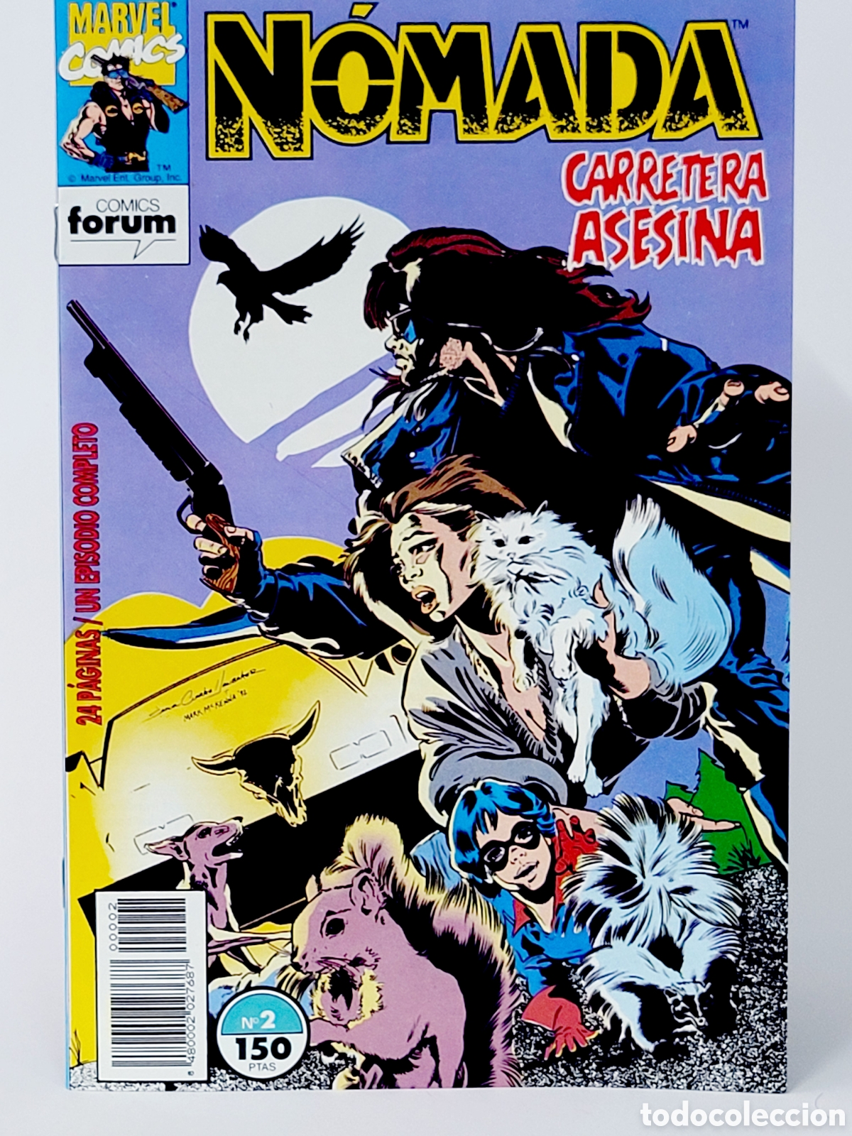 C&oacute;mics: C&Oacute;MIC NOMADA 2 CARRETERA ASESINA FORUM MARVEL GRAPA DE KIOSCO - Foto 1