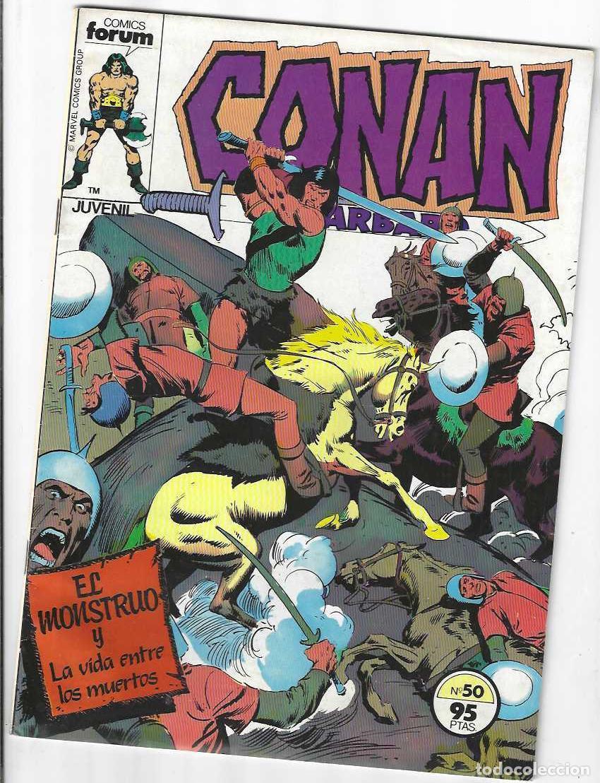 C&oacute;mics: CONAN EL BARBARO - N&ordm; 50 - VOL. 1 VOLUMEN I - GRAPA FORUM - ESTADO NORMAL