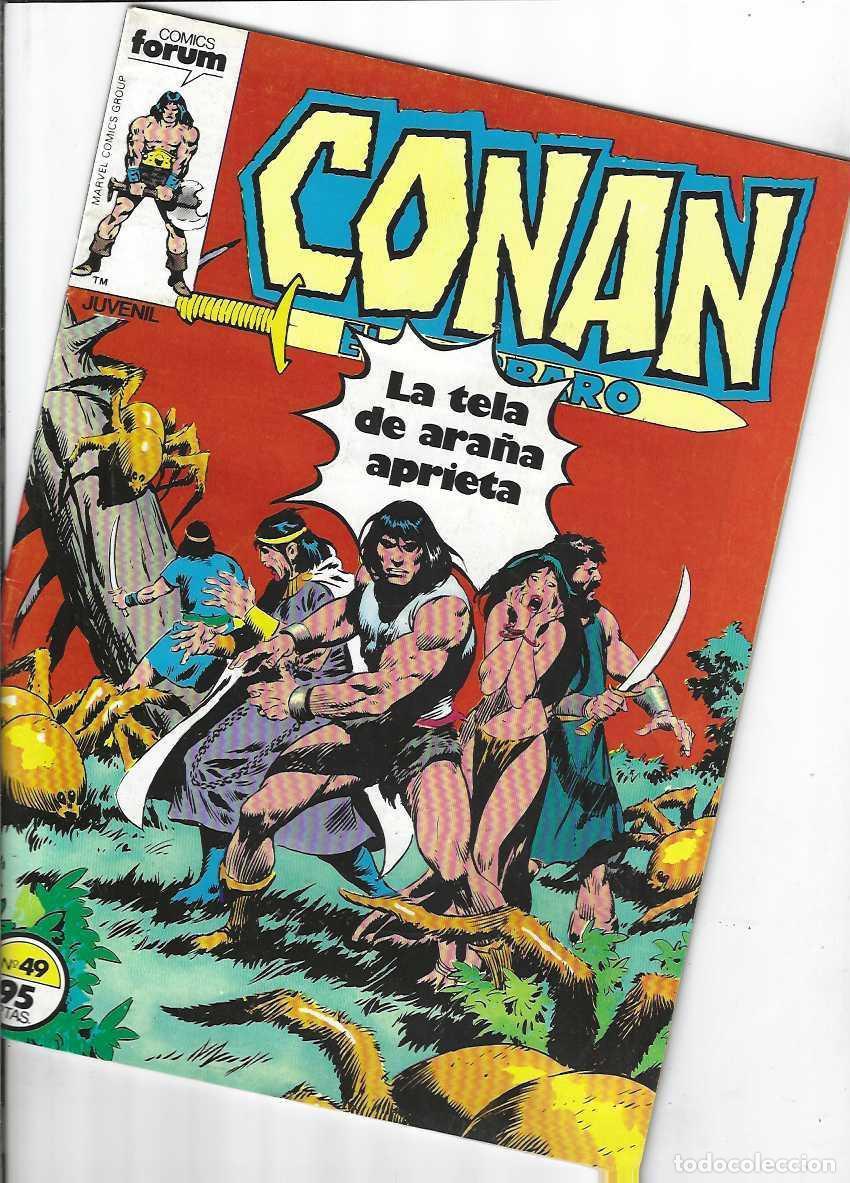 C&oacute;mics: CONAN EL BARBARO - N&ordm; 49 - VOL. 1 VOLUMEN I - GRAPA FORUM - ESTADO NORMAL