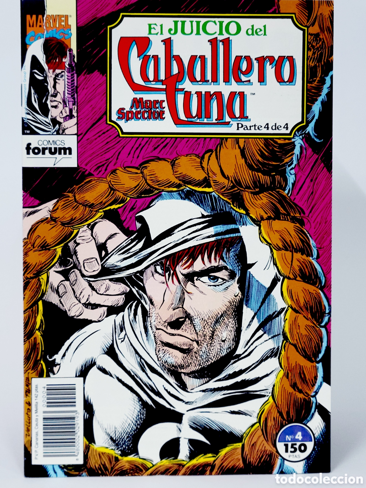 C&oacute;mics: C&Oacute;MIC MARC SPECTOR CABALLERO LUNA 4 EL JUICIO DEL CABALLERO LUNA FORUM MARVEL GRAPA DE KIOSCO